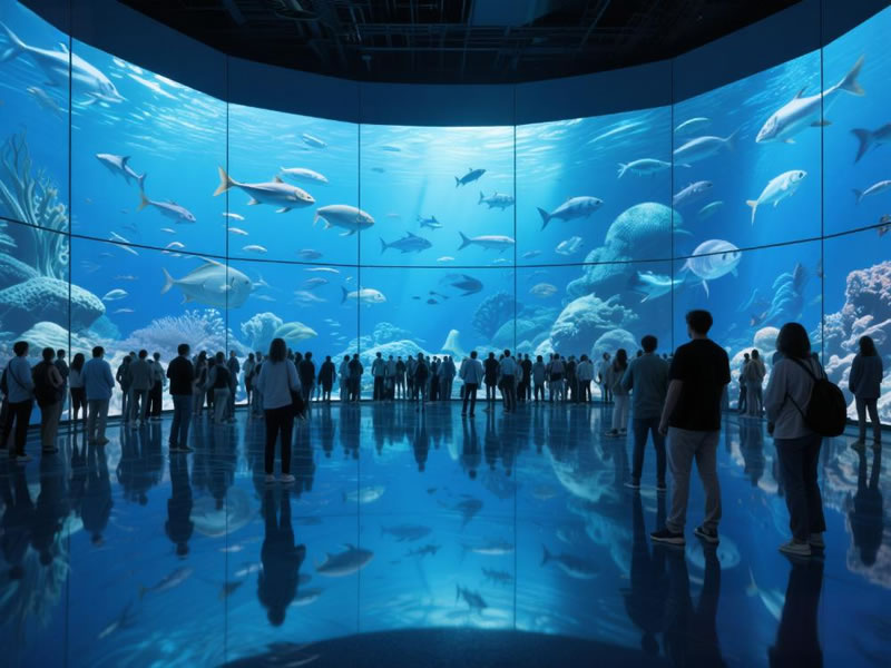 沉浸式投影展館：文化自己跳出來講故事！